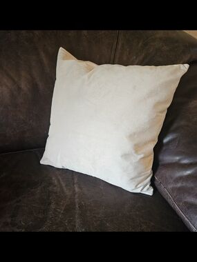Source Unknown Cream Decorative Throw Pillow